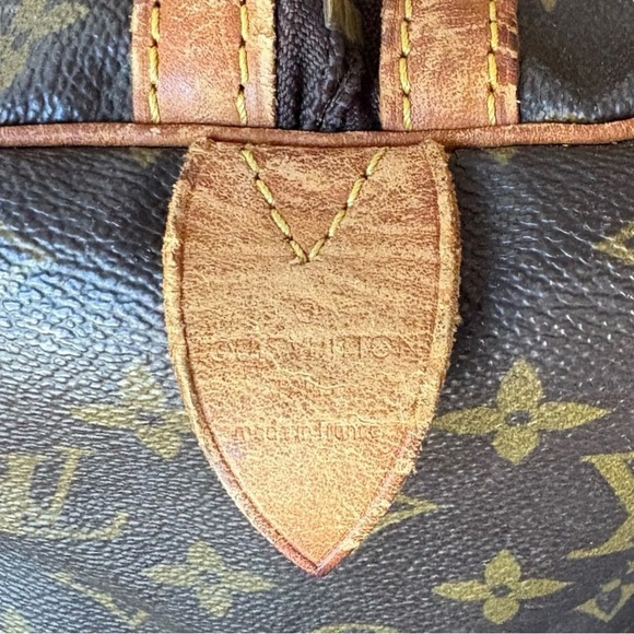 Louis Vuitton Monogram Sac Souple 45 with Luggage Tag & Lock Set - Picture 5 of 9